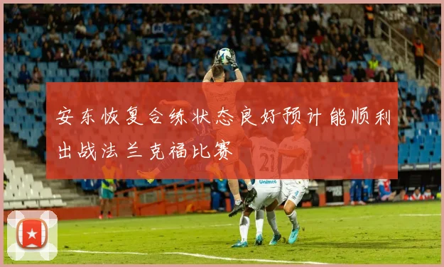 安东恢复合练状态良好预计能顺利出战法兰克福比赛